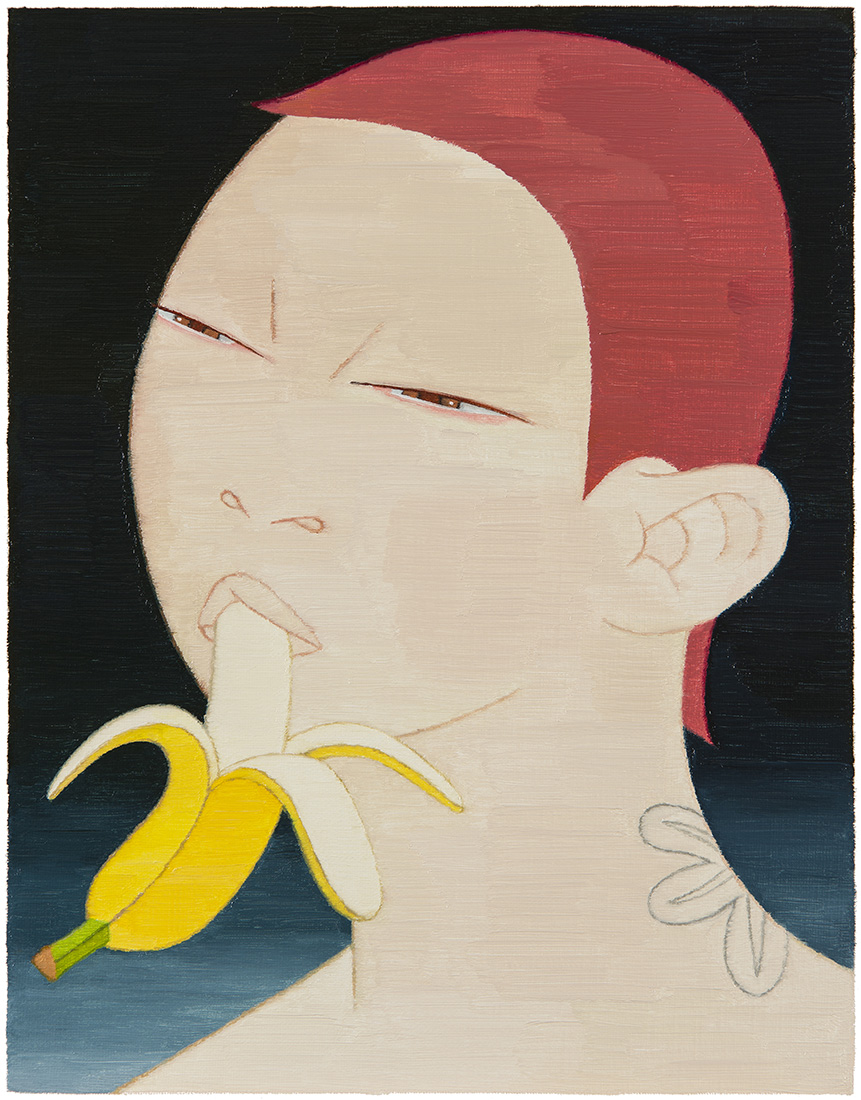 한 사람- 바나나 SOMEONE 2019 Oil on canvas 40.9cm x 31.8cm.jpg