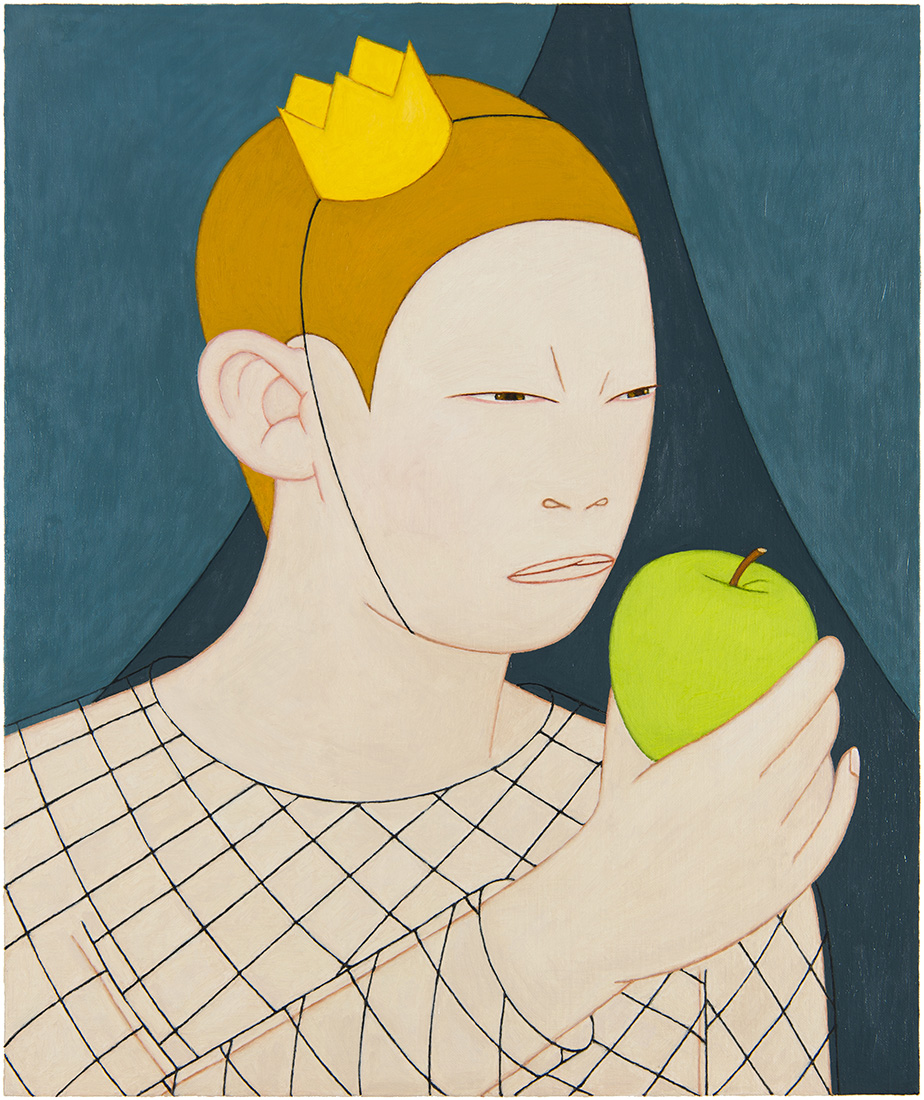 한 사람- 백설이 Someone- Snow White02 2018 Oil on canvas 72.7cm x 60.6cm. 01.jpg