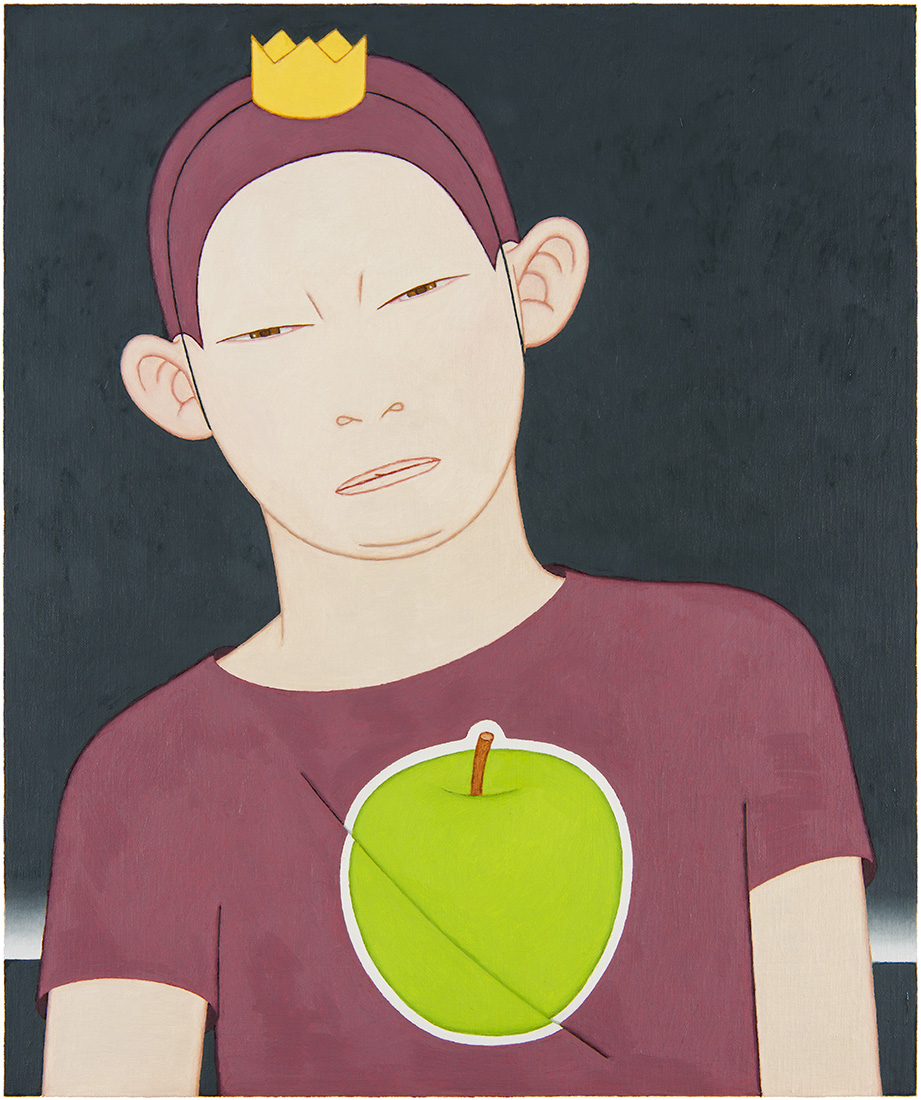 한 사람- 백설이 Someone- Snow White03 2018 Oil on canvas 72.7cm x 60.6cm. 03.jpg