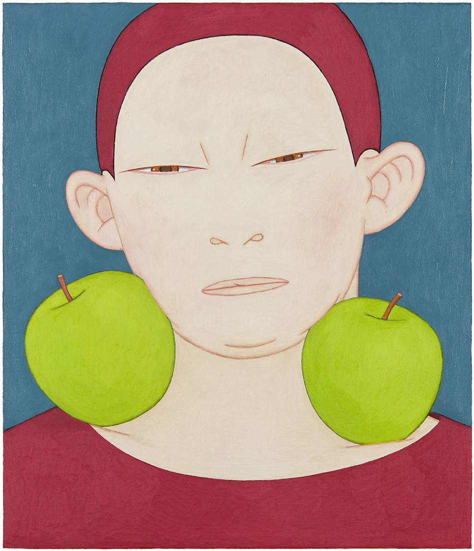 한 사람- 백설이02 Someone- Snow White 2018 Oil on canvas 53cm x 45.5cm. 05.jpg