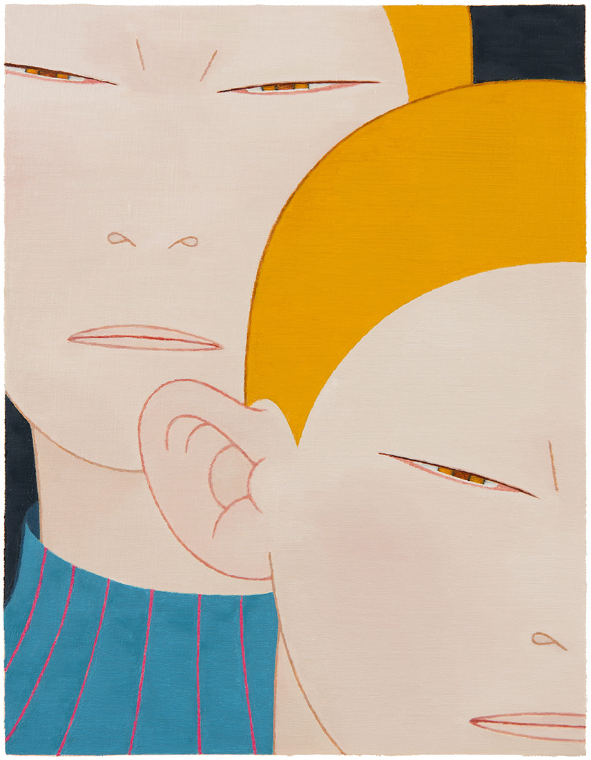 두 사람 6-2 TWO PEOPLE 2019 Oil on canvas 40.9cm x 31.8cm.jpg