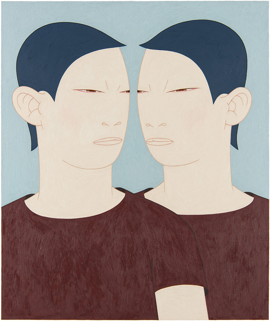 두 사람 TWO PEOPLE 2019 Oil on canvas 90cm x 75cm.jpg