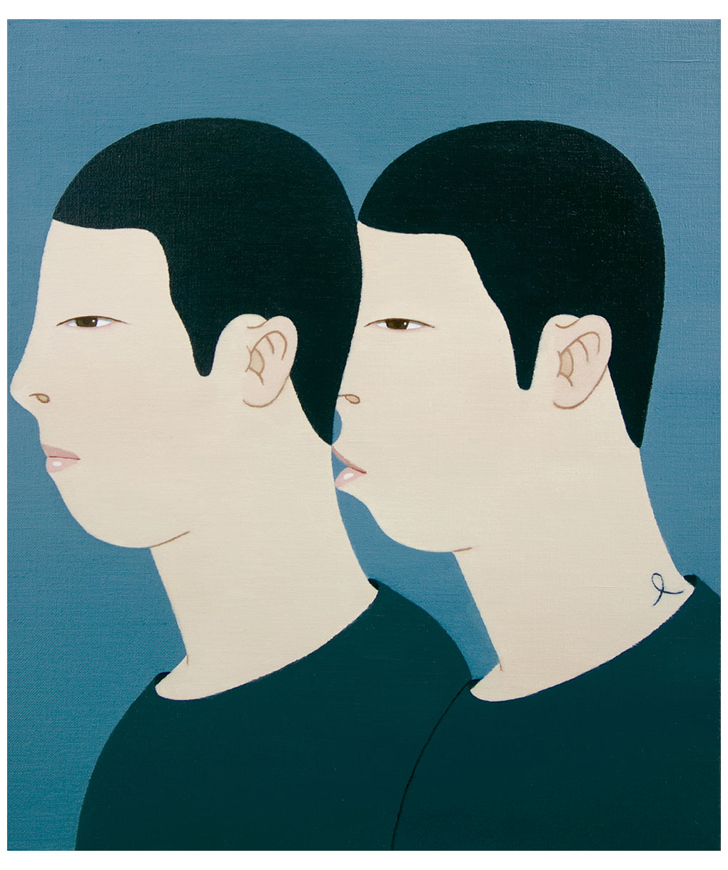 두 사람- 연인  53cm x 45.5cm Oil on Canvas 2013.jpg