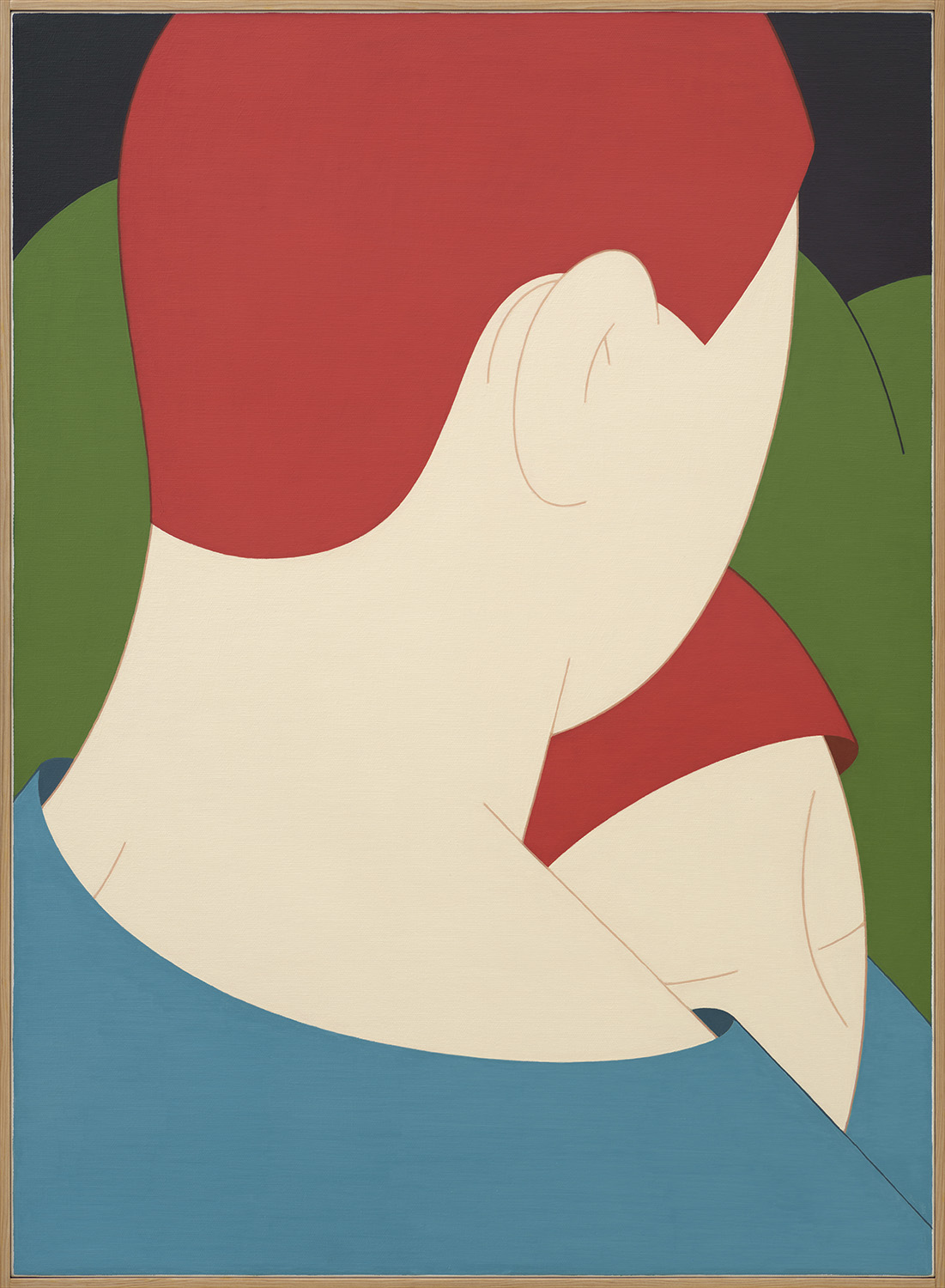 20P-10 SOMEONE 2025 varnished oil on canvas 74cm x 54cm.jpg