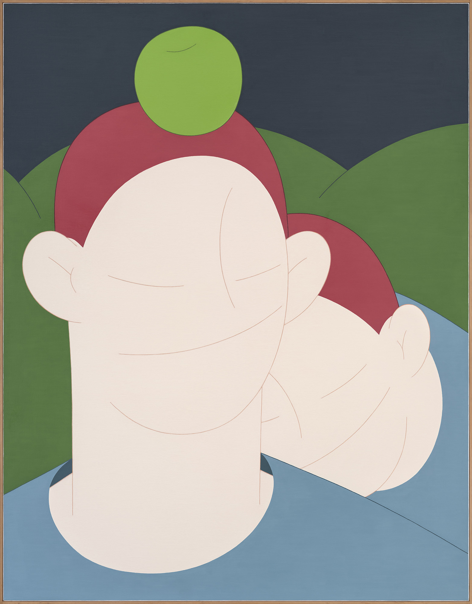 50F SOMEONE 2026 varnished oil on canvas 118cm x 92cm.jpg